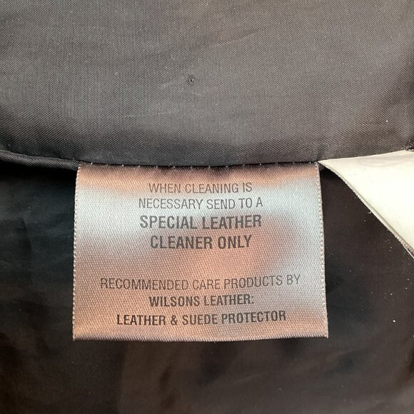 Wilsons Leather Black Leather Mens 2X Moto Jacket With Zip Out Thinsulate Insula - Picture 14 of 16